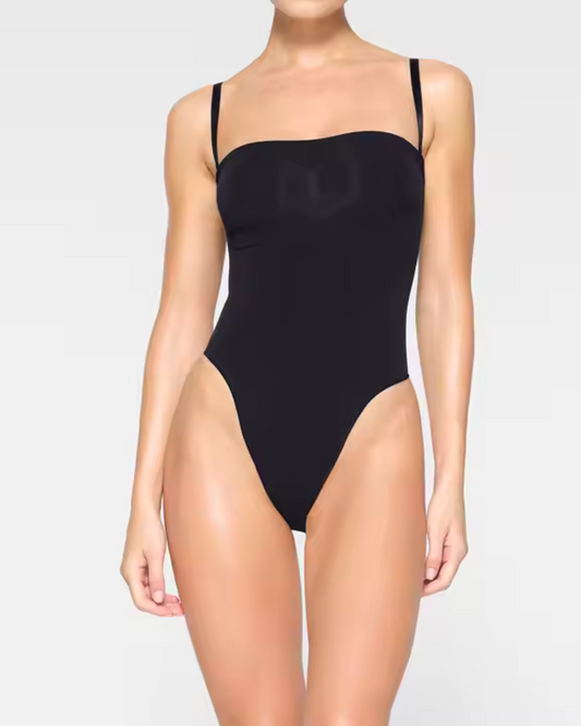 Body Sem Alças com Controle de Barriga e Modelagem Sem Costuras para Mulher®