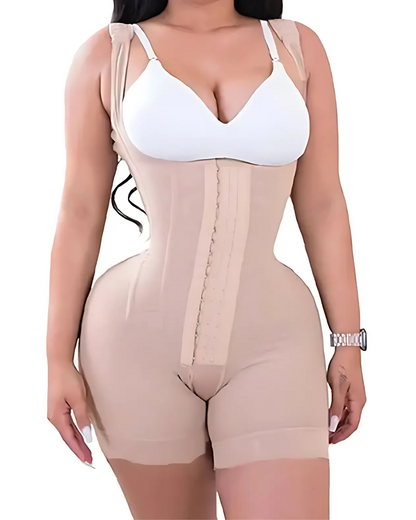 Body de Dupla Compressão Controlo da Barriga Aperto com Gancho e Controlo do Ventre®